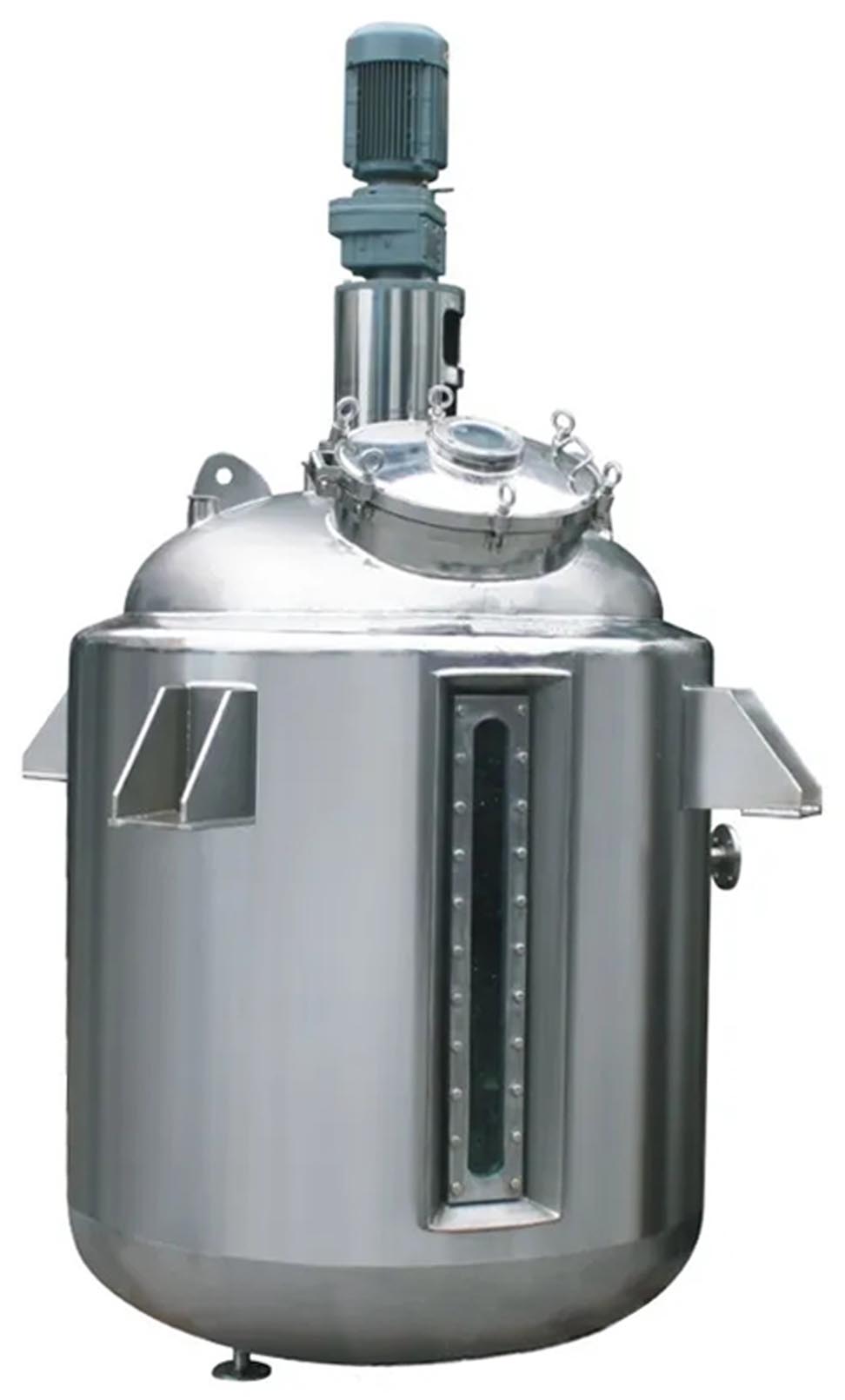 臥式齒輪減速機不銹鋼反應釜